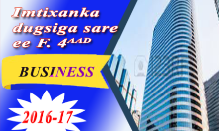 BUSINESS 2016-17