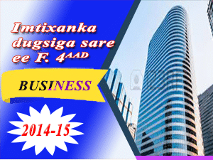 BUSINESS 2014-15