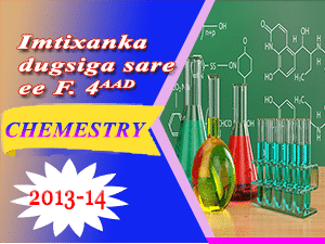 CHEMISTRY 2013-14