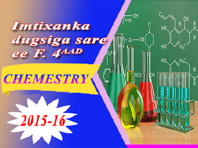 CHEMISTRY 2015-16