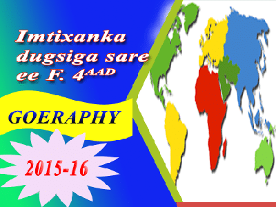 GEOGRAPHY 2015-16