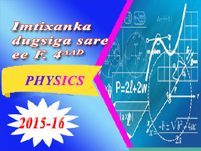 PHYSICS 2015-16