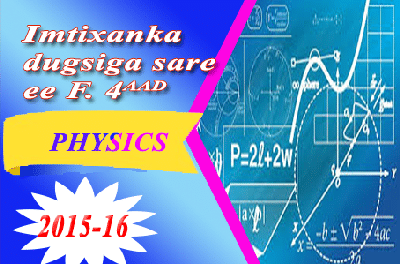 PHYSICS 2015-16