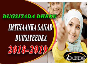 IMTIXAANKA FASALKA 8AAD 2019