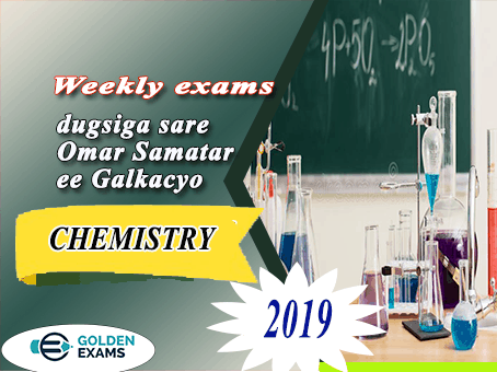 CHEMISTRY 2019